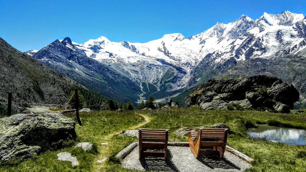 Haus Kandahar Saas-Fee Exterior foto