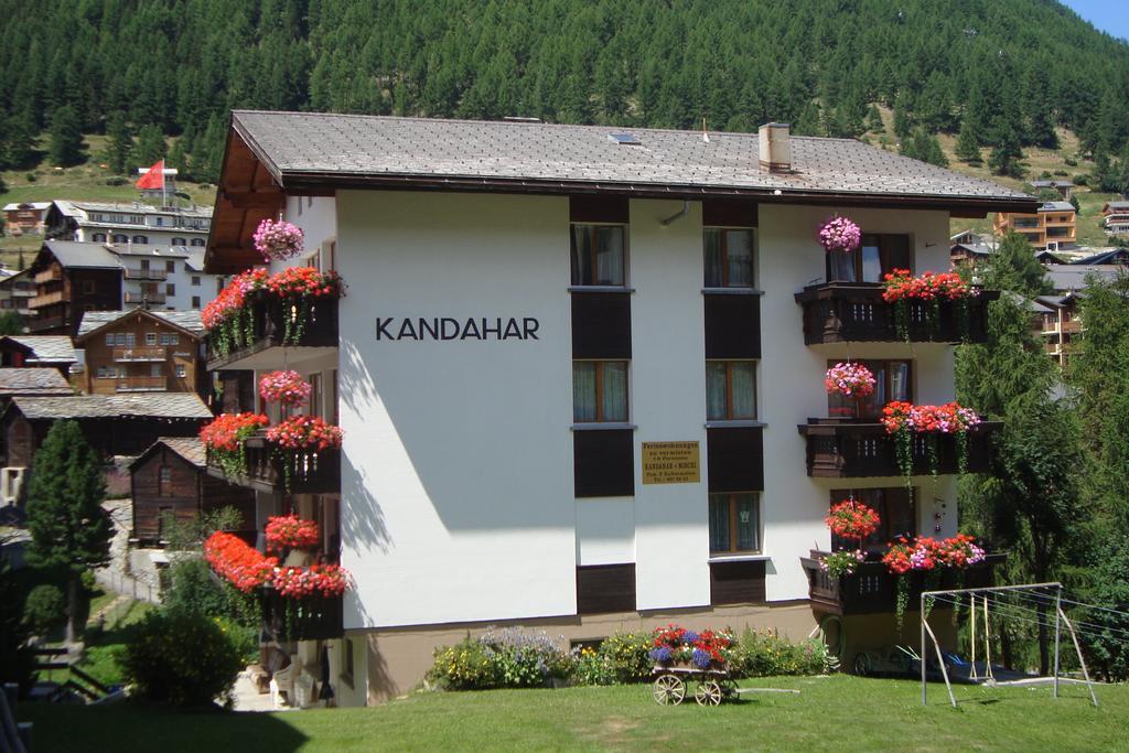 Haus Kandahar Saas-Fee Exterior foto